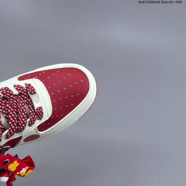 Nike Air Force 1 07 LV8 off white red gold EU 36-45 sneaker
