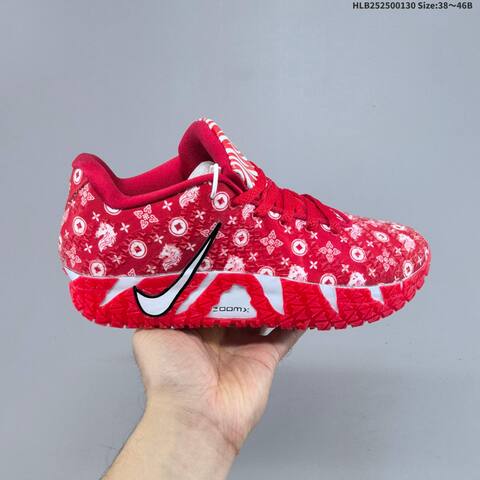 Nike ZoomX HF2794-011 Red White Yellow Blue EU 38-46 Basketball Shoe - Unisex (BS-61651)