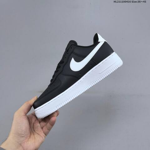 Nike Air Force 1 07 Black White Yellow Pink Gray EU 36-45 Sneaker - Unisex (BS-60706)