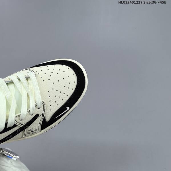 Nike Air Jordan 1 black/white/cream EU 36-45 casual