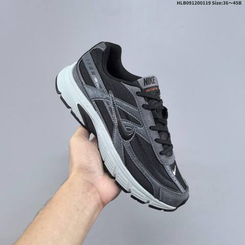 Nike Initiator Black Dark Grey White EU 36-45 Running Shoe - Unisex (BS-61895)