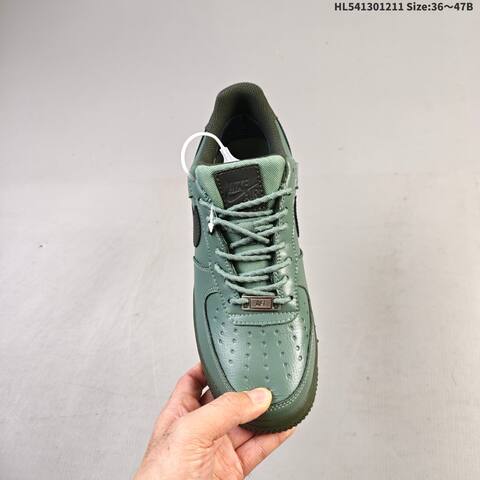 Nike Air Force 1 07 Dark Green Olive Green Yellow EU 36-47 Sneaker - Unisex (BS-62770)
