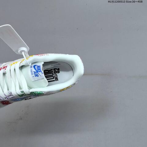 Nike Air Force 1 07 LV8 White Multicolor EU 36-45 Sneaker - Unisex (BS-60341)