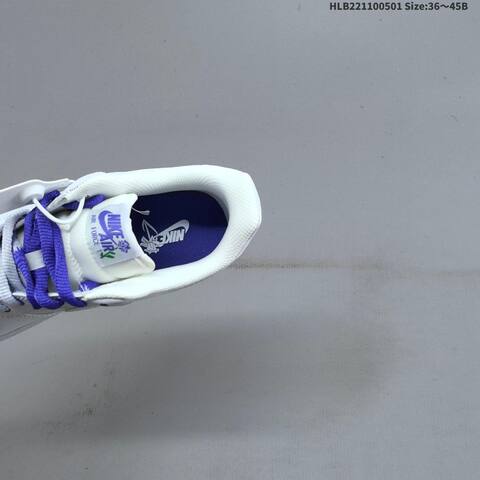 Nike Air Force 1 07 White Purple Green EU 36-45 Sneaker - Unisex (BS-60547)