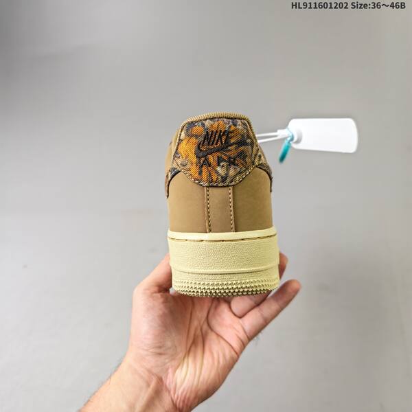 Nike Air Force 1 07 tan beige brown camo EU 36-46 sneaker