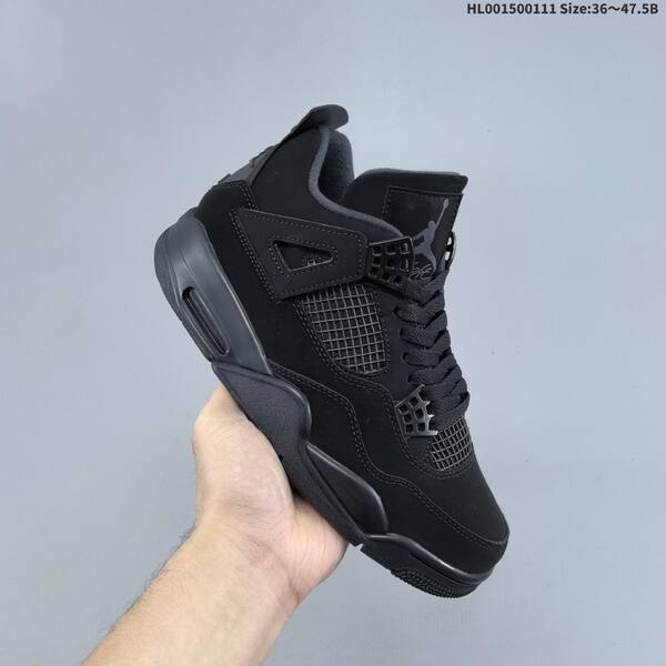 Jordan Air Jordan 4 Retro Black Cat / triple black EU 36-47.5 basketball