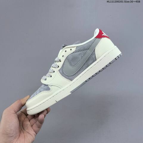 Nike Air Jordan 1 x Travis Scott AIR JORDAN DIY XS2025-DF24 36 36 5 3 Lifestyle - Women's (BS-66736)