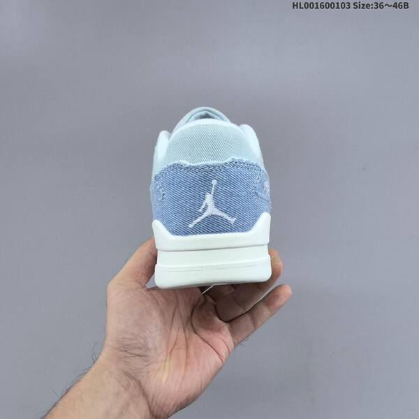 Jordan Air Jordan 4 Retro light blue/white 36~46B lifestyle