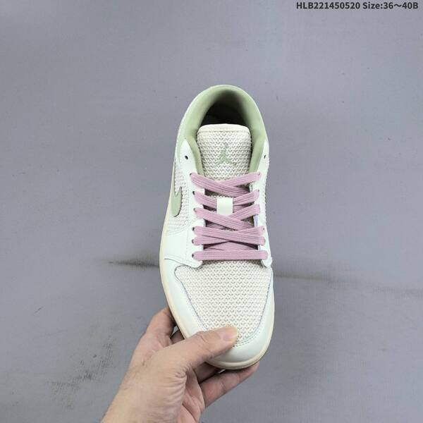 Jordan Air Jordan 1 Low Sail/Light Green/Pink/Orange EU 36-40 casual