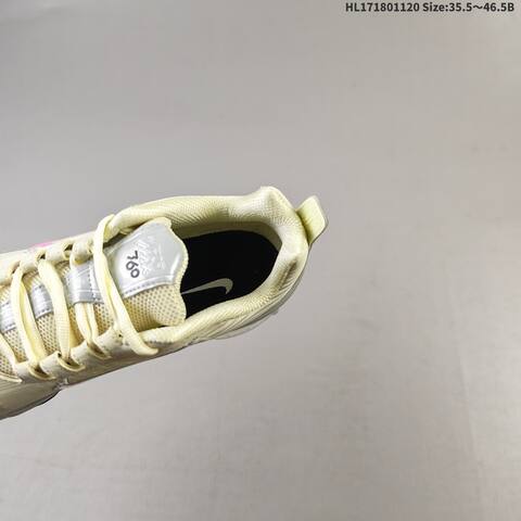 Nike Air Vapormax 360 Cream Silver Iridescent Clear EU 35 5-46 5 Running Shoe - Unisex (BS-63377)