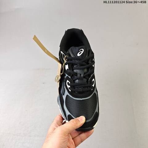 ASICS GEL NYC Black Grey White Cream EU 36-45 Running Shoe Running Sneakers - Unisex (BS-69239)