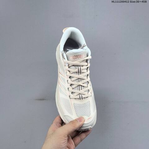 HOKA ONE ONE Mafate Speed 2 Light Beige White Peach EU 36-45 Trail Shoe Trail Running Sneakers - Unisex (BS-69354)