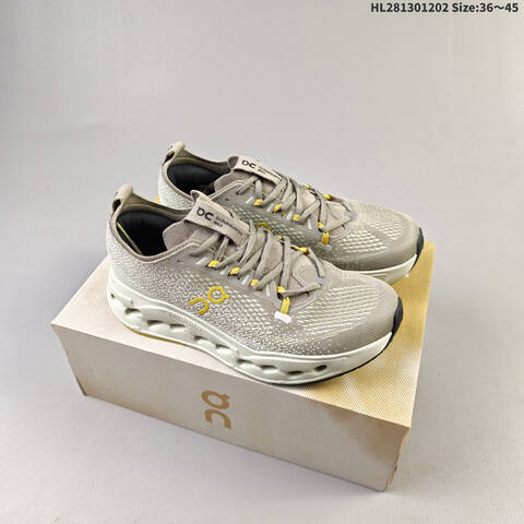 On Cloudsurfer Max Black Dark Gray EU 36-45 Running Shoe Running Sneakers - Unisex (BS-69757)