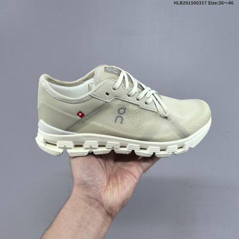 On Cloud X4 Light Pink Coral Gray EU 36-46 Running Shoe Running Sneakers - Unisex (BS-69672)