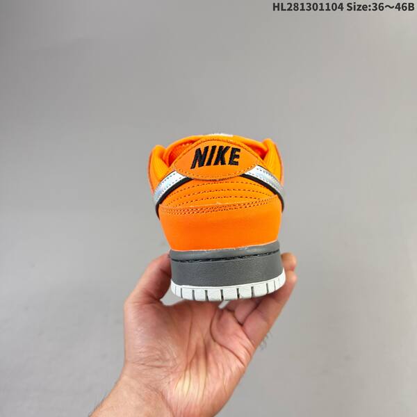 Nike SB Dunk Low Pro brown orange silver grey EU 36-46 skate shoe