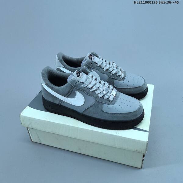 Nike Air Force 1 Low grey white cream EU 36-45 sneaker