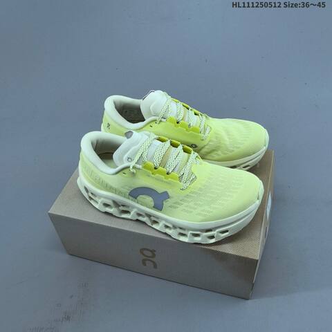 On Running Cloudmonster Black White EU 36-45 Running Shoe Running Sneakers - Unisex (BS-69560)