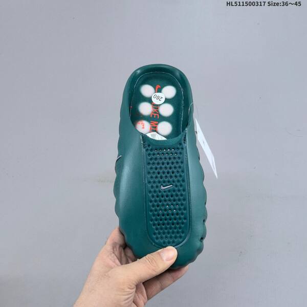 Nike Mind 001 dark green silver white EU 36-45 slides