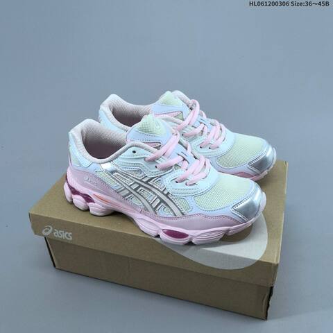 Asics GEL-NYC White Silver Beige Pink EU 36-45 Running Shoe Running Sneakers - Unisex (BS-69016)