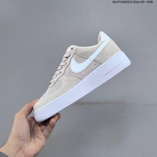 Nike Air Force 1 07 light pink white gold EU 36-45 sneaker