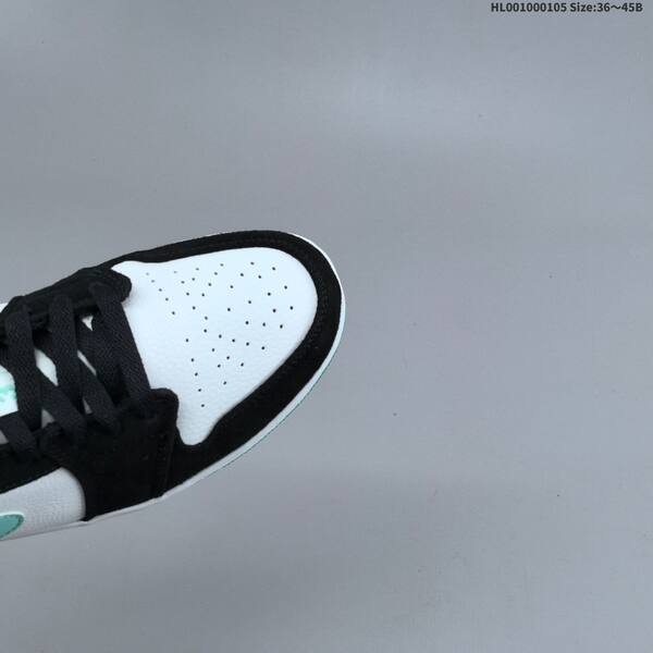 Jordan Air Jordan 1 Low Black/White/Turquoise EU 36-45 lifestyle