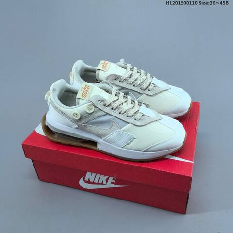 Nike Air Max Pre Day White Black Grey Navy Neon Green EU 39-45 Running Shoe - Unisex (BS-62098)