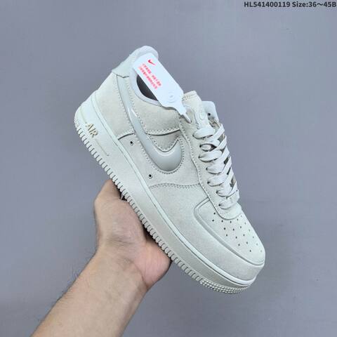 Nike Air Force 1 Low taupe grey light grey