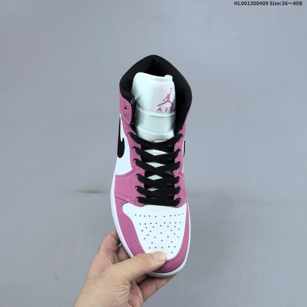 Jordan Air Jordan 1 Mid Berry/Pink/White/Black EU 36-40 basketball