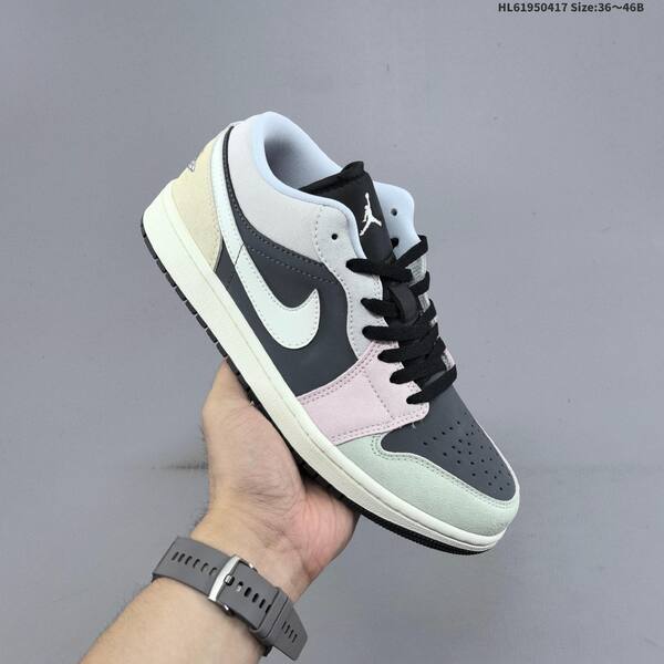 Jordan Air Jordan 1 Low IB7109-004 grey/white/black/pink EU 36-41 basketball