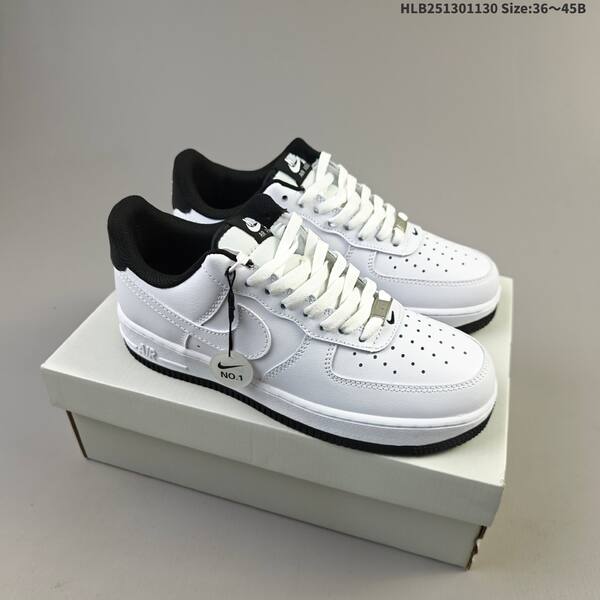 Nike Air Force 1 07 white black grey EU 36-45 sneaker