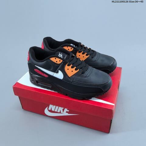 Nike Air Max 90 Cream Beige White Grey Dark Grey White EU 36-45 Running Shoe - Unisex (BS-61747)