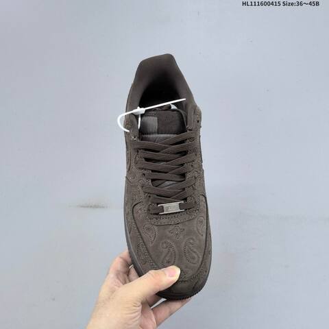 Nike Air Force 1 07 IU2363-200 Dark Brown EU 36-45 Skate Shoe - Unisex (BS-60711)