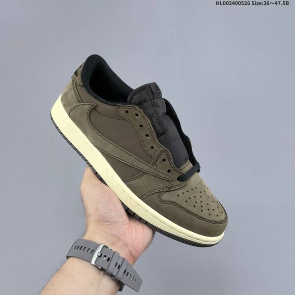Jordan Air Jordan 1 Low Travis Scott brown/black/cream 36~47.5B lifestyle