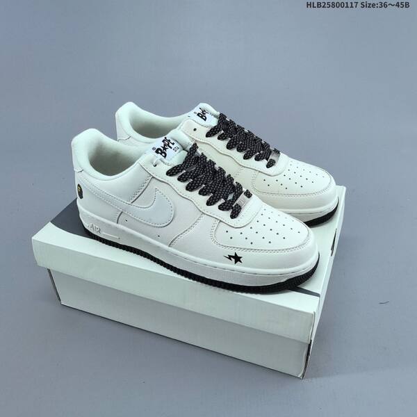 Nike Air Force 1 07 LV8 DM6688 off white black EU 36-45 sneaker