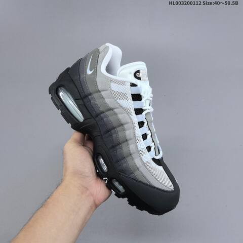 Nike Air Max 95 OG Black Grey White EU 40-50 5 Sneaker - Men's (BS-62041)
