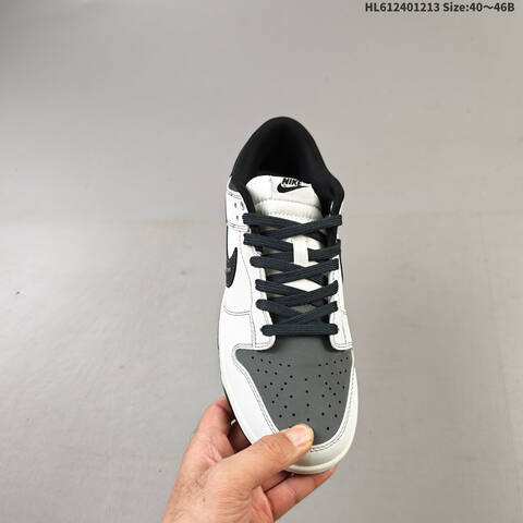 Nike SB Dunk Low Retro DIY White Black EU 40-46 Skate Shoe - Men's (BS-62709)