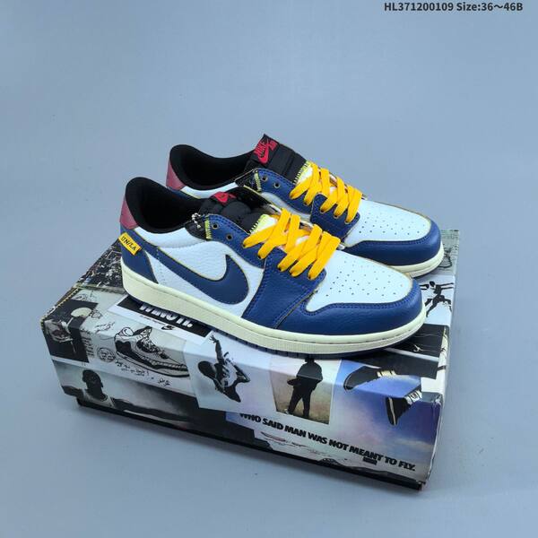 Jordan Air Jordan 1 Retro Low OG White/Burgundy/Black/Yellow EU 36-46 lifestyle