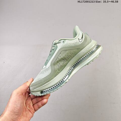 Nike Air Zoom Pegasus Premium Light Green Silver EU 35 5-46 5 Running Shoe - Unisex (BS-62717)