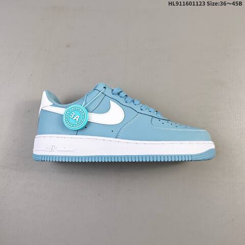 Nike Air Force 1 Low Light Blue White EU 36-45 Sneaker - Unisex (BS-63197)