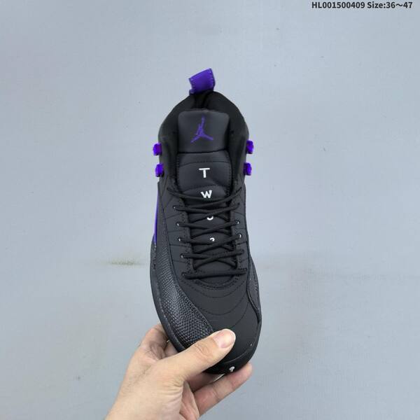 Jordan Air Jordan 12 Black/Purple EU 36-47 basketball