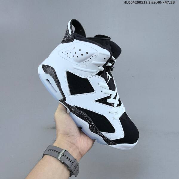 Jordan Air Jordan 6 Retro black / white / speckled 40~47.5 basketball
