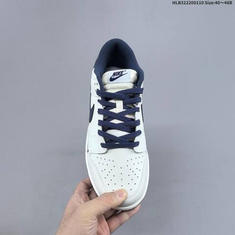 Nike Dunk Low Light Off White Navy Blue EU 40 46 Skate Shoe EU 40-46 - Men's (BS-62086)