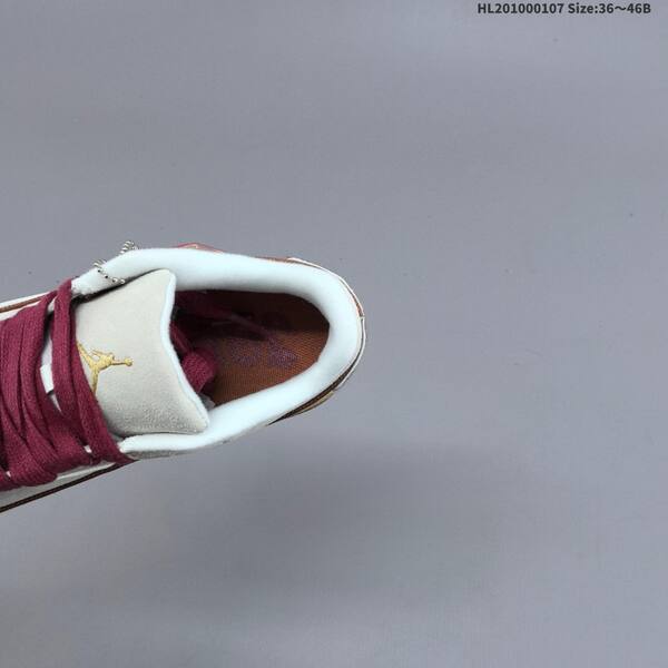 Jordan Flight Court Sail/White/Burgundy/Brown EU 36-46 casual