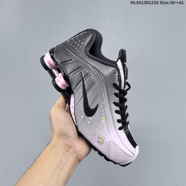 Nike Shox R4 Black Purple Teal EU 36-45 running shoe