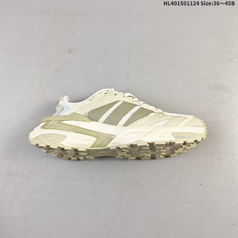 Adidas XLG STORM EDGE Bounce Beige Light Olive Off White EU 36-45 Running Shoe - Unisex (BS-65491)