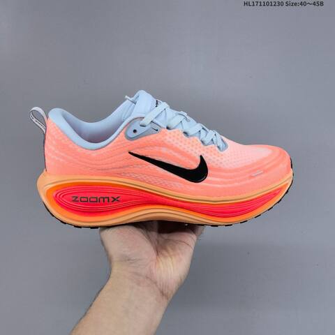 Nike Vomero Plus ReactX Air Zoom Peach Light Blue Orange Black EU 40-45 Running Shoe - Men's (BS-62316)