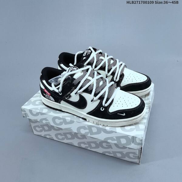 Nike SB Dunk Low off white dark grey red EU 36-45 skate shoe