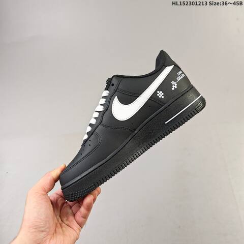 Nike Air Force 1 Low 07 Black White Multicolor EU 36-45 Sneaker - Unisex (BS-62713)
