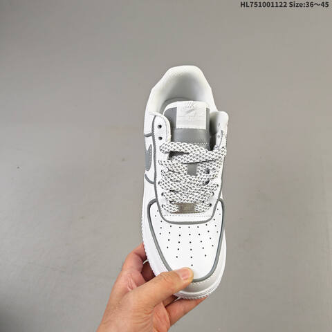 Nike Air Force 1 07 White Grey EU 36-45 Sneaker - Unisex (BS-63283)