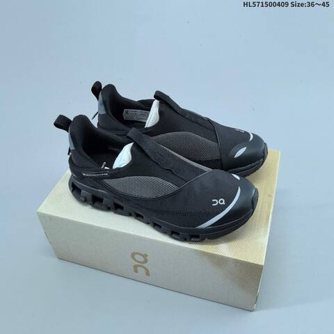 On Cloud Hi Edge Black Or Mauve Purple EU 36-45 Running Shoe Running Sneakers - Unisex BS-69626